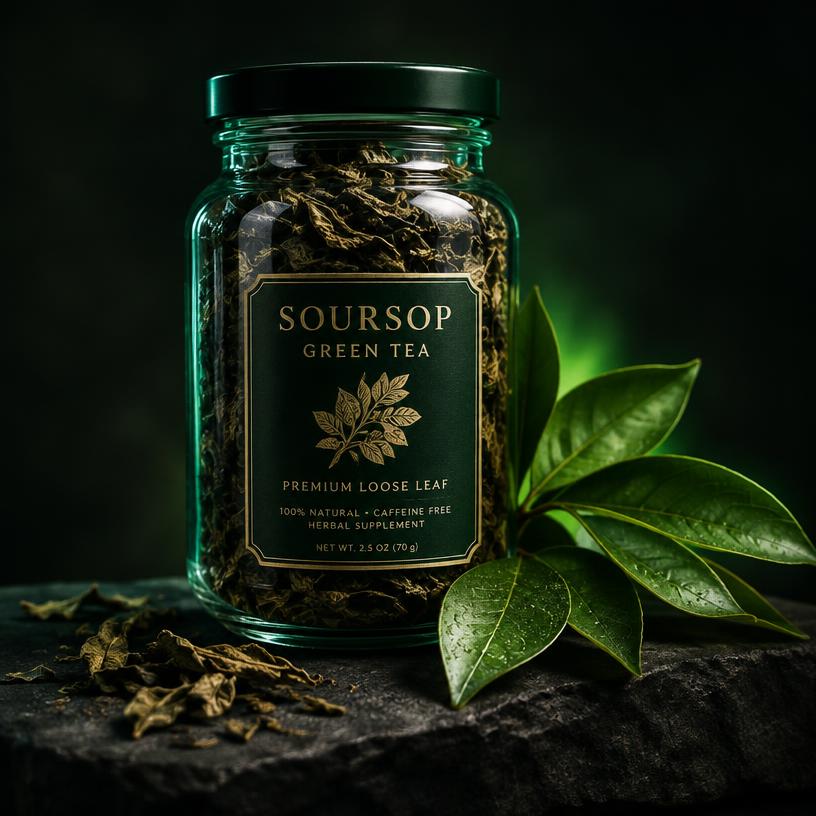 Herbal Soursop Loose Leaf Tea